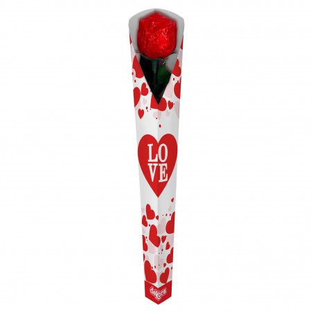 Rosa di cioccolato 18gr per dolci dettagli
