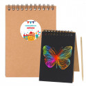 Quaderno magico con adesivo personalizzabile per dettagli infantili