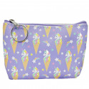 Porta-unicorno e porta-gelato con portachiavi in tonalità lilla