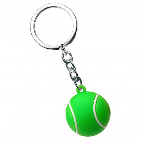 Portachiavi a forma di pallina da tennis