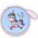 Portamonete in latta modello unicorno per i dettagli
