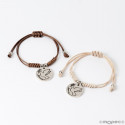 Bracciale di comunione in astuccio kraft personalizzabile da regalare