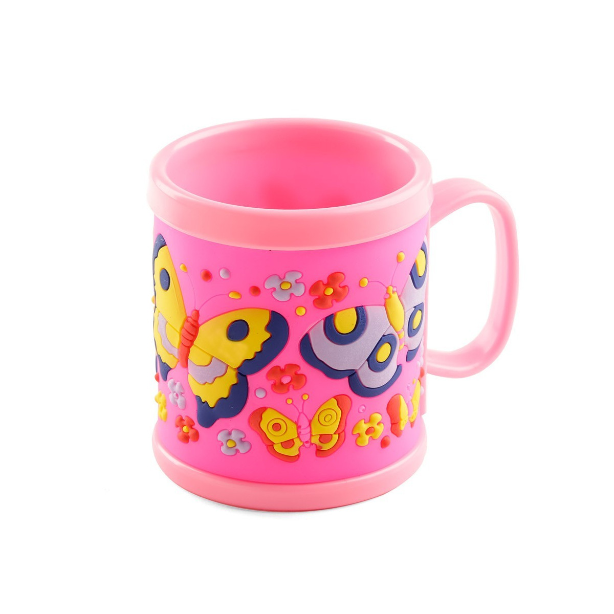 Porta spazzolino rosa per bambini