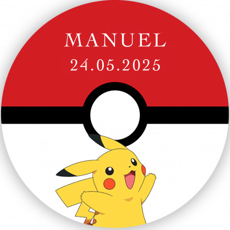 Adesivo pokemon 5cm per personalizzare dettagli