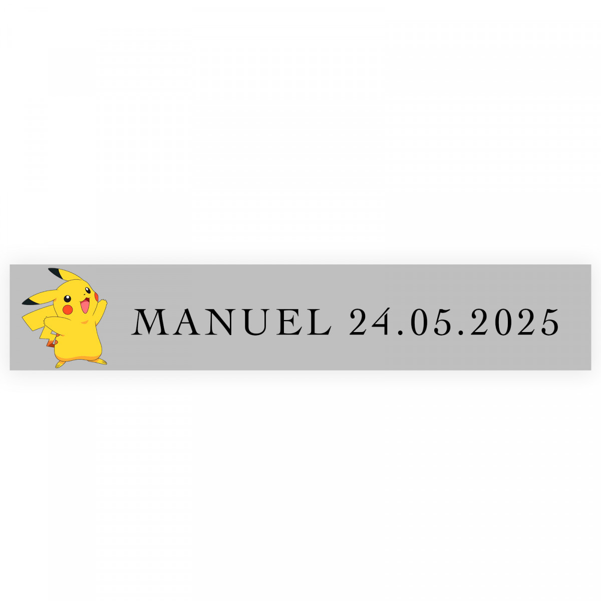 Adesivo pokemon trasparente per personalizzare dettagli