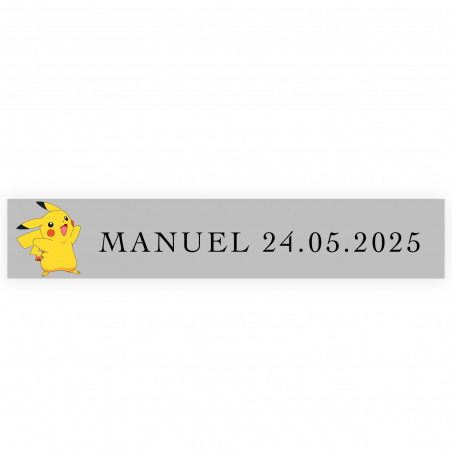Adesivo pokemon trasparente per personalizzare dettagli