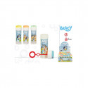 Pompero bluey in busta con simpatico adesivo di compleanno personalizzabile per dettagli