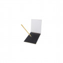 Quaderno per disegnare in multicolore con adesivo