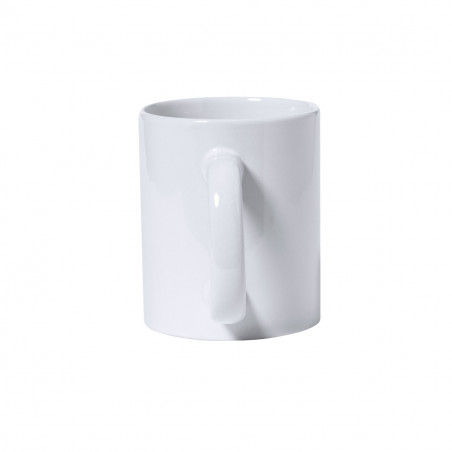Tazza personalizzata con adesivo con messaggio