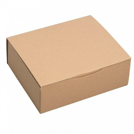 Beauty case in cotone e ventaglio in legno di bambù in scatola personalizzata per i dettagli