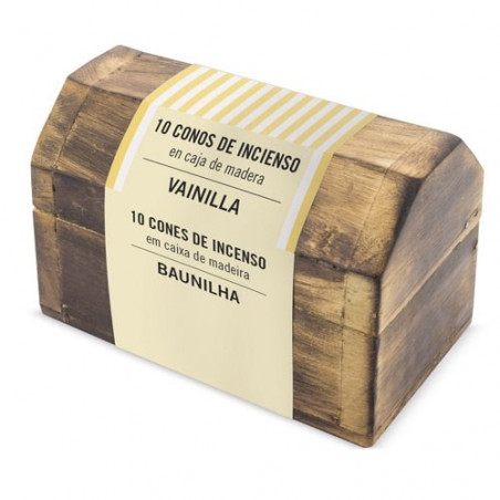 Cofanetto di incenso con adesivo natalizio personalizzato