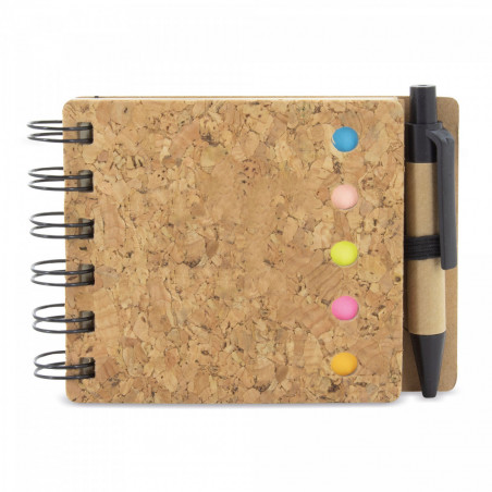 Libretto eco in sughero personalizzato con adesivo prima comunione per dettagli bambina