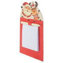 Blocco note con magnete di Natale con adesivo personalizzato