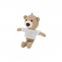 Orsetto di peluche personalizzato con cono di dolci in busta di carta per bambini per compleanni