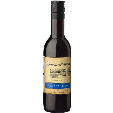 Vino rosso in una busta personalizzata con adesivo nuziale da regalare