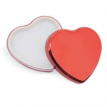 Balsamo per labbra a forma di cuore in confezione regalo con romantico adesivo da regalare