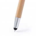 Penna a sfera e matita meccanica in una scatola di cartone per un regalo di nozze personalizzato.
