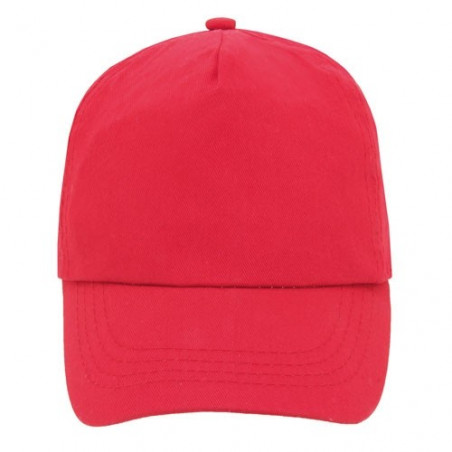 Cappellino 100% cotone con badge personalizzato