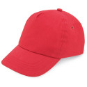 Cappellino 100% cotone con badge personalizzato