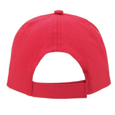 Cappellino 100% cotone con badge personalizzato