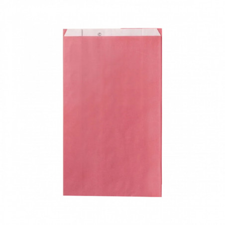 Su carta kraft rosa 7x12cm con adesivo comunione bambina personalizzabile