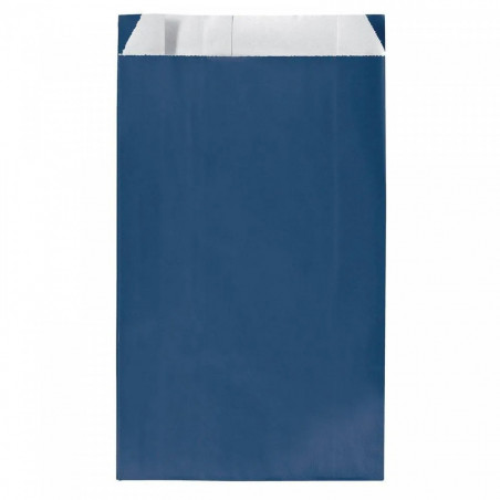 Su carta kraft blu navy 7x12 cm con adesivo bimbo prima comunione personalizzabile