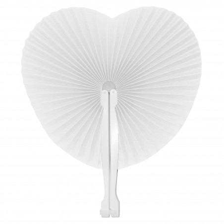 Pai Pai a forma di cuore bianco con etichetta personalizzata per matrimoni