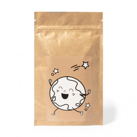Vaso da colorare con semi e scatola di pastelli personalizzata per un regalo per bambini