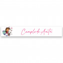 Adesivo personalizzato gabby e i gatti ideale per decorare i tuoi pacchettini di compleanno 5x1cm