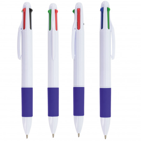 Penna multicolore personalizzata con adesivo mario bros