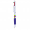 Penna multicolore personalizzata con adesivo mario bros