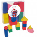 Set di blocchi di legno personalizzati con adesivo spidey