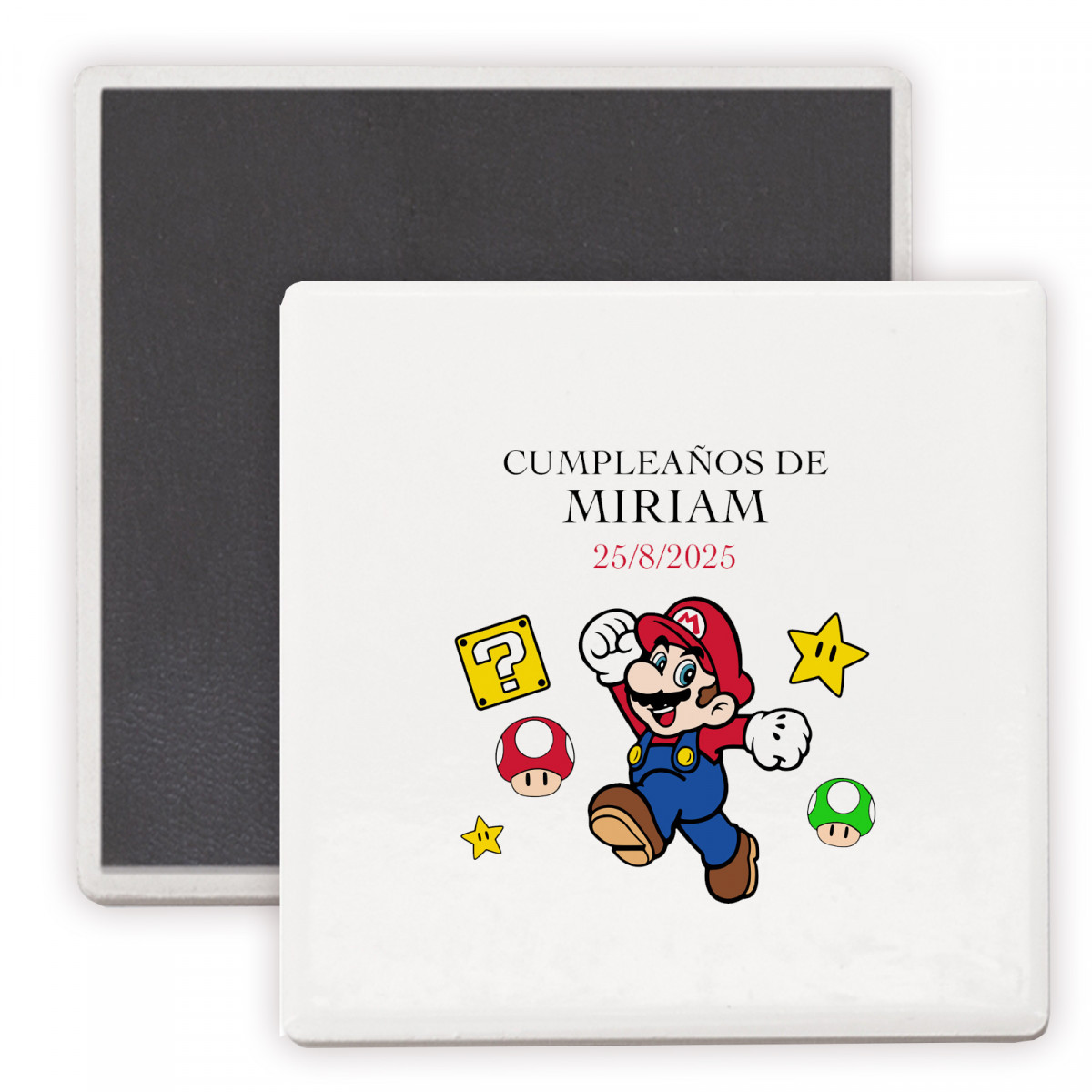 Immagine personalizzata in ceramica collezione mario bros