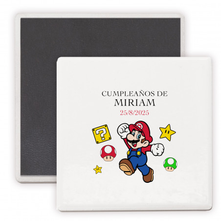 Immagine personalizzata in ceramica collezione mario bros