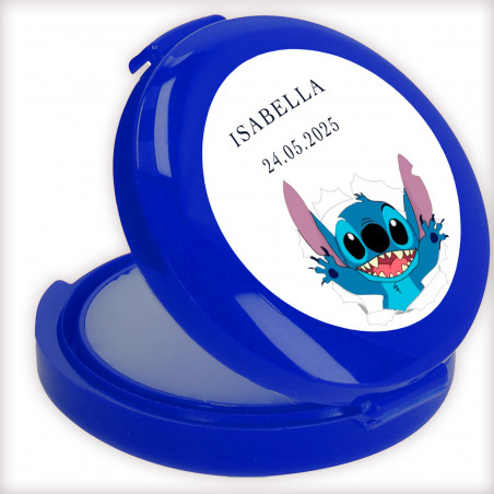 Balsamo labbra blu personalizzato collezione stitch
