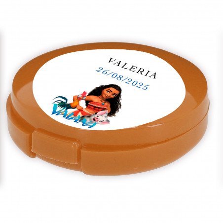 Balsamo labbra personalizzato collezione vaiana ideale per dettagli di eventi infantili