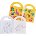 Set di pittura e adesivi dinosauri dettaglio personalizzato collezione vaiana