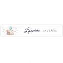 Cere colorate con adesivi personalizzati
