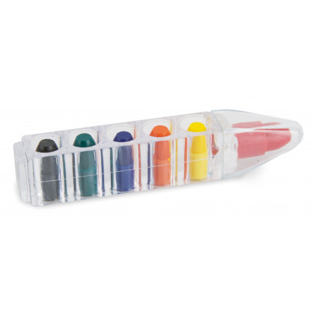 Cere colorate con adesivi personalizzati
