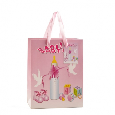 Borsa economica per battesimo di bambina
