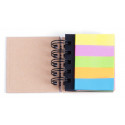 Libretto con post-it adesivi colorati