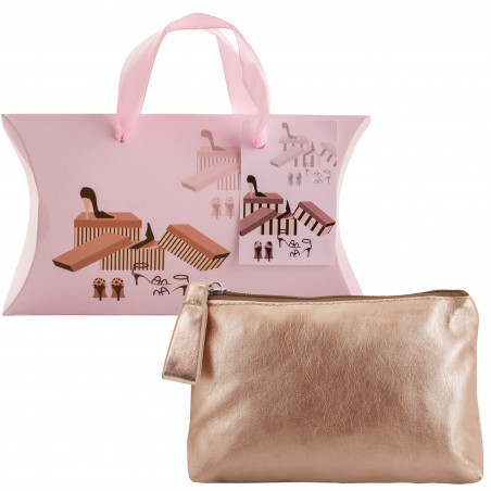Necessaire in scatola: un dettaglio utile e bello con un aria sofisticata