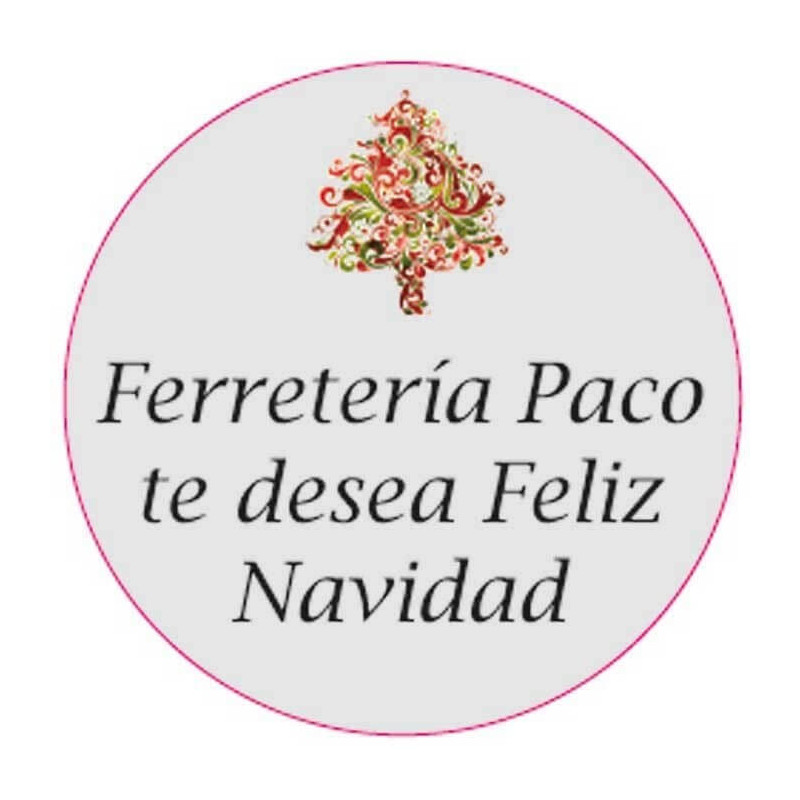 Adesivo personalizzato di 3cm per Natale per le aziende