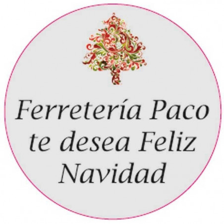 Adesivo personalizzato di 3cm per Natale per le aziende
