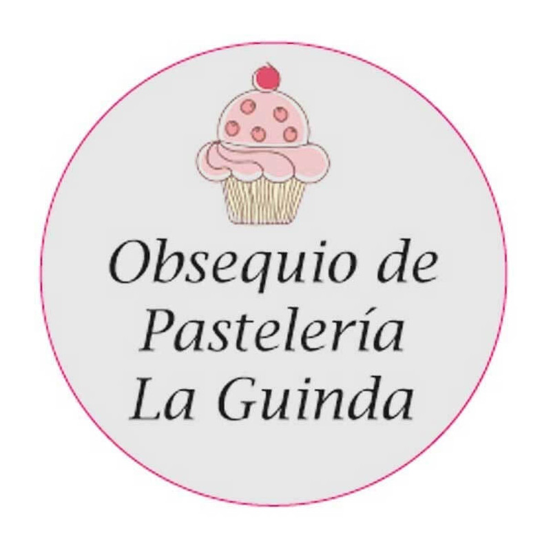 Adesivo personalizzato per aziende 3 cm e fondo trasparente