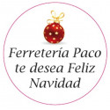 Adesivo personalizzato 3cm buon natale