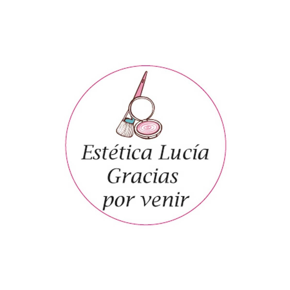 Adesivo personalizzato estetico per eventi 3cm