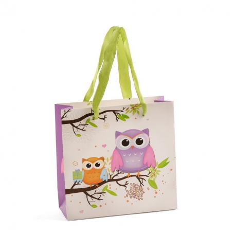 Borsa Regalo Gufi Piccoli