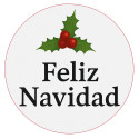 Adesivo personalizzato Natale 3cm