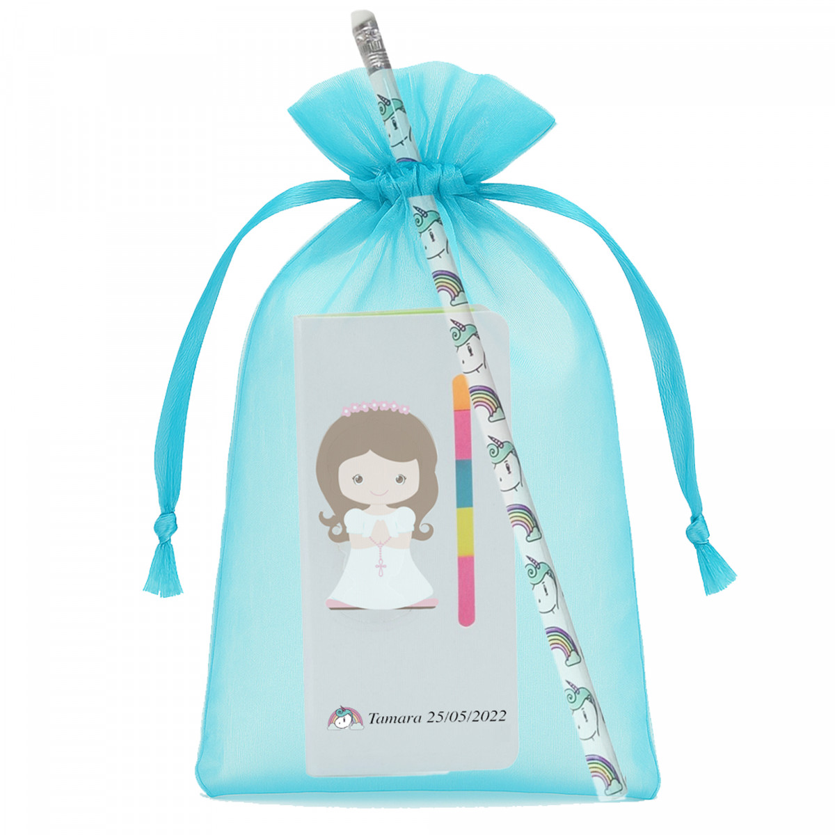 Libretto post-it personalizzato con matita unicorno